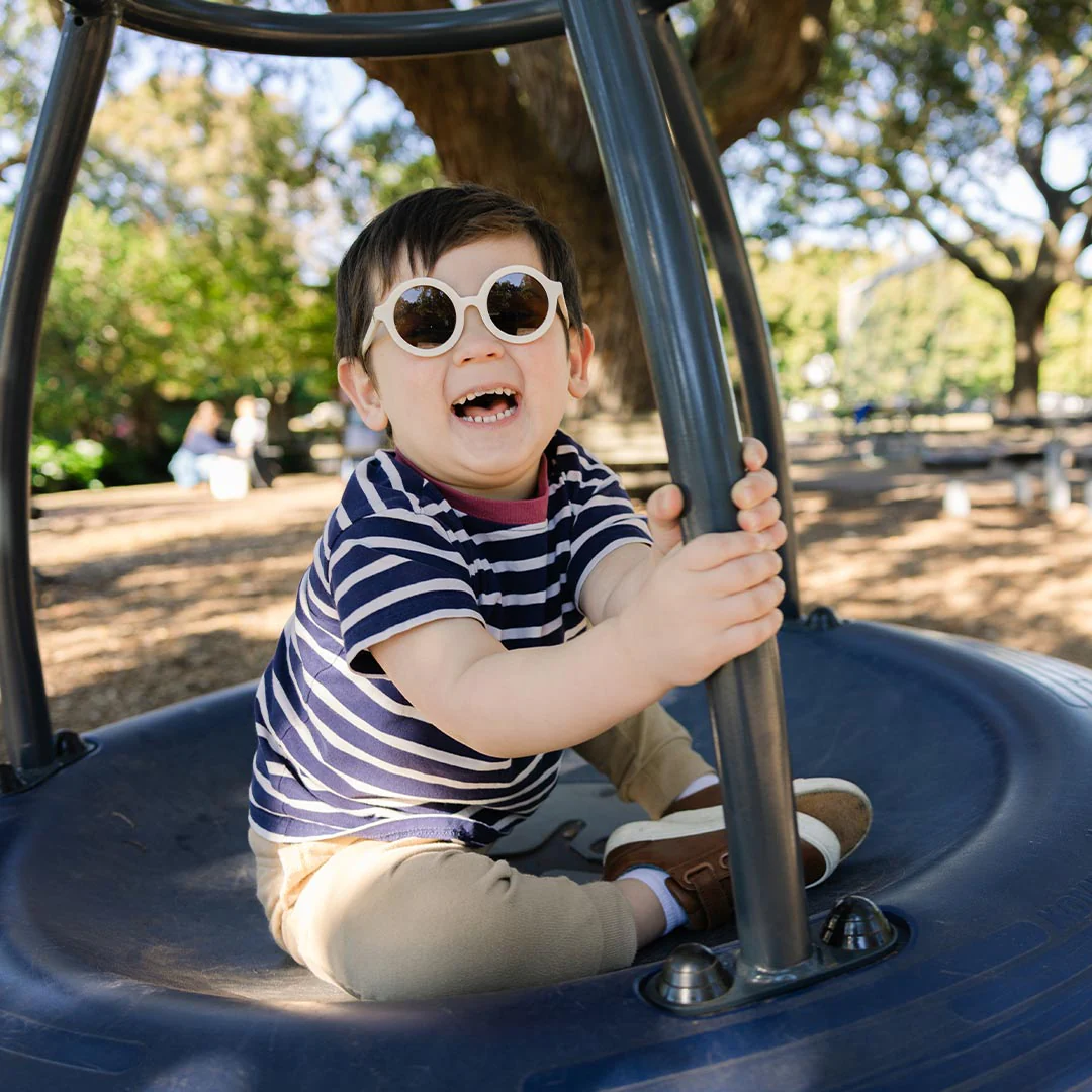 Babiators Original Euro Round Sunglasses - Sweet Cream - Image 3