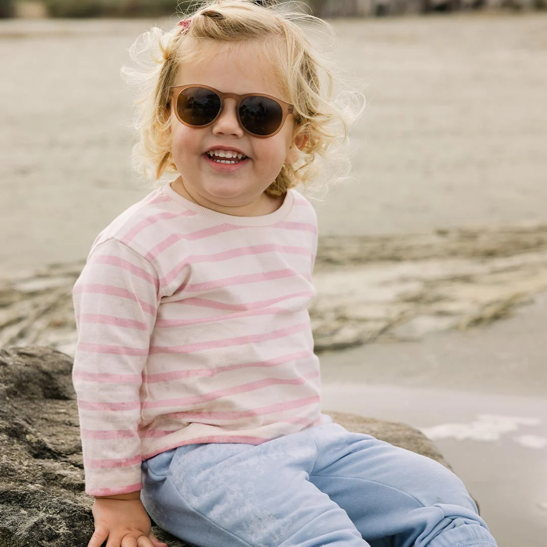 Babiators Original Keyhole Sunglasses  - Cocoa Cloud - Image 3