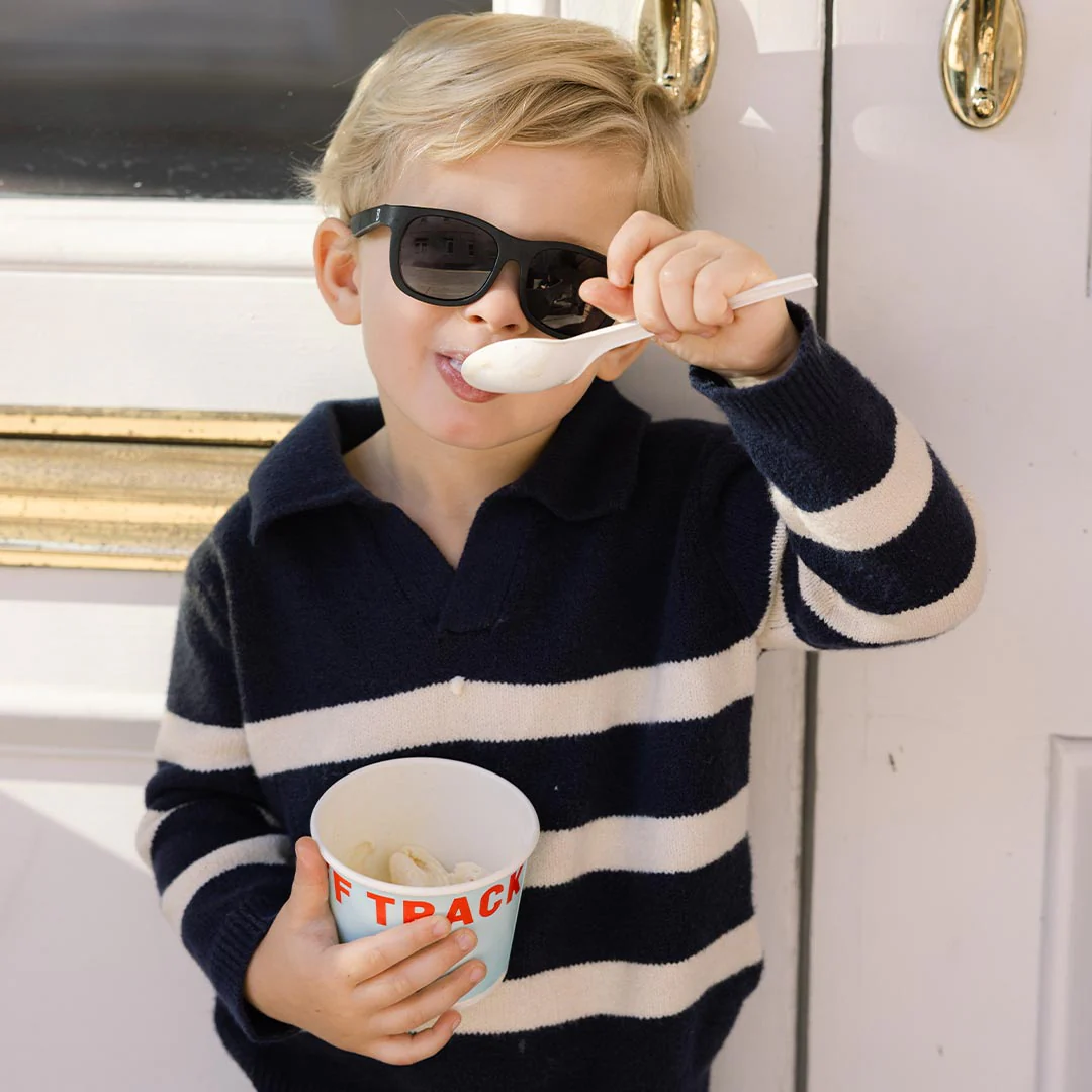 Babiators Original Navigator Sunglasses - Jet Black - Image 3