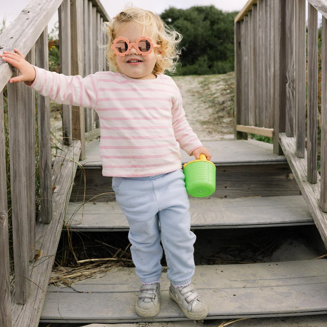 Babiators Polarised Flower Sunglasses - Peachy Keen - Image 3