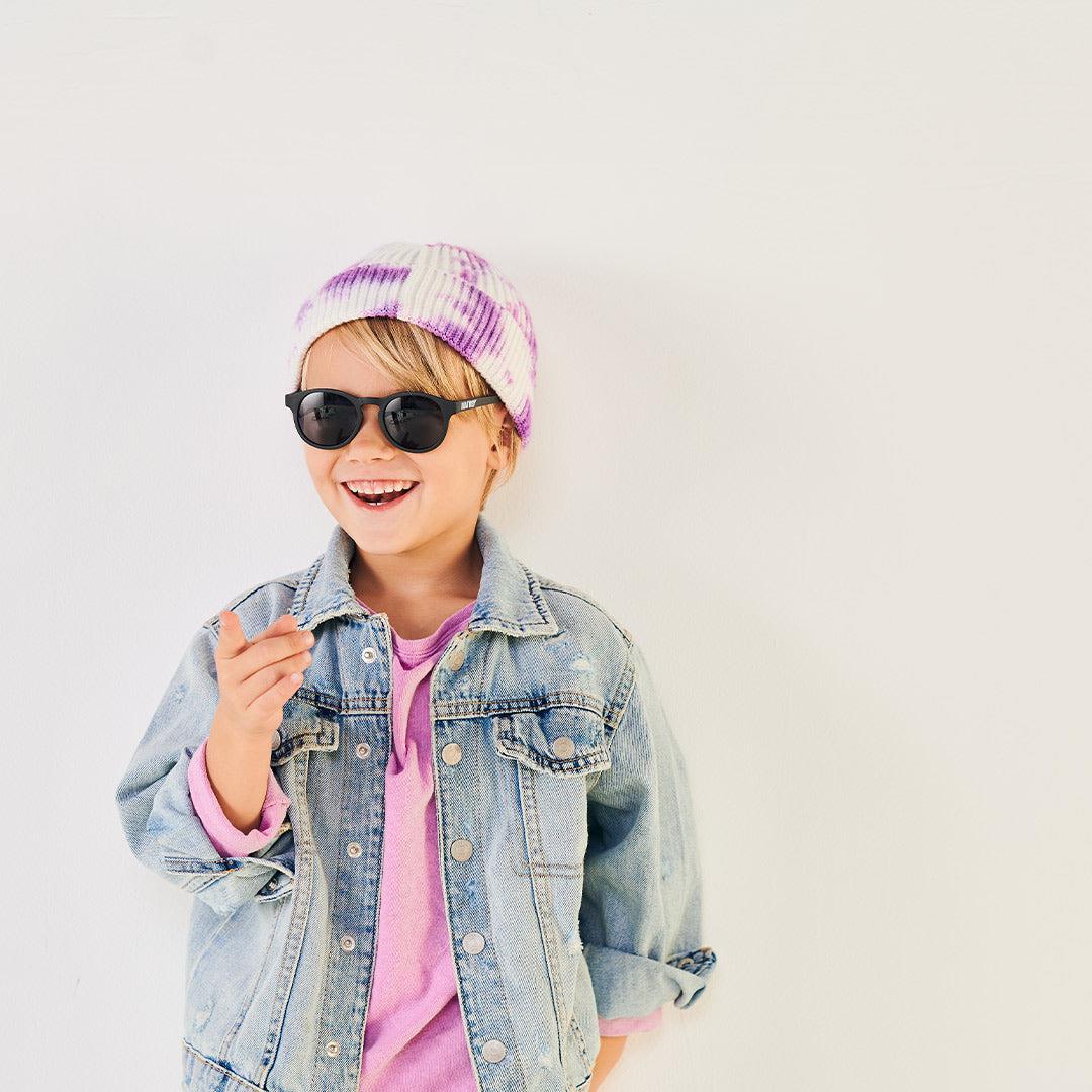 Babiators Polarised Keyhole Sunglasses - Jet Black Smoke - Image 3