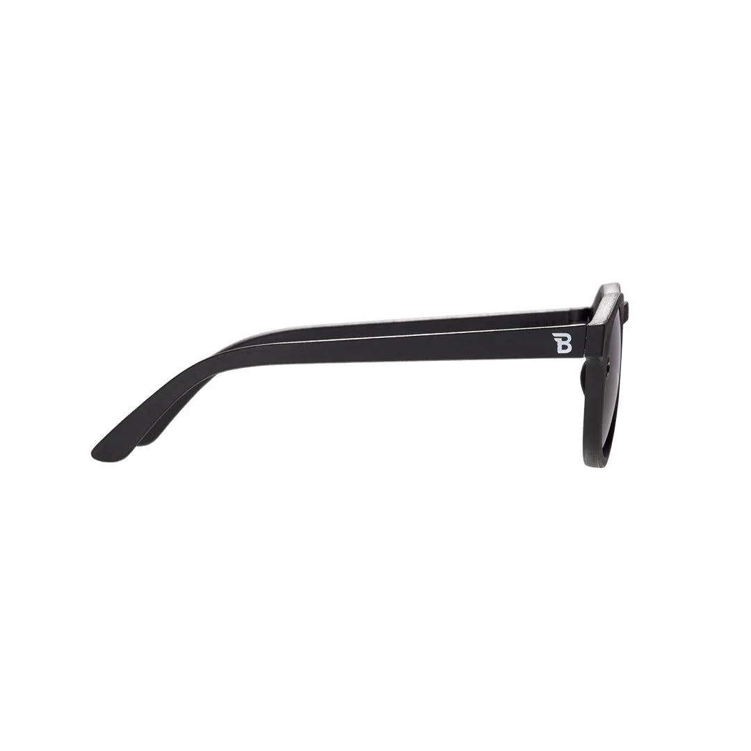Babiators Polarised Keyhole Sunglasses - Jet Black Smoke - Image 6