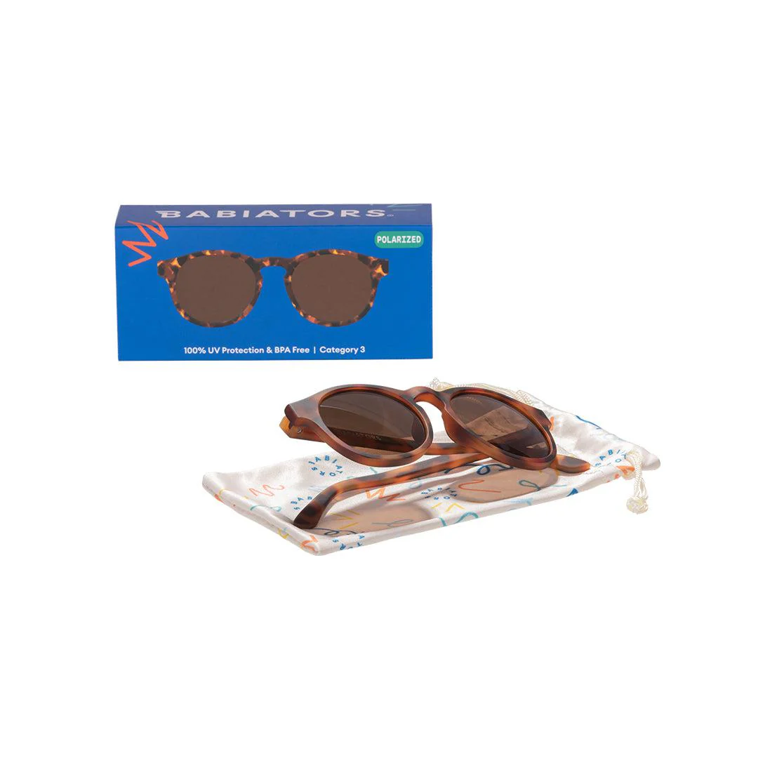 Babiators Polarised Keyhole Sunglasses - Totally Tortoise - Image 5