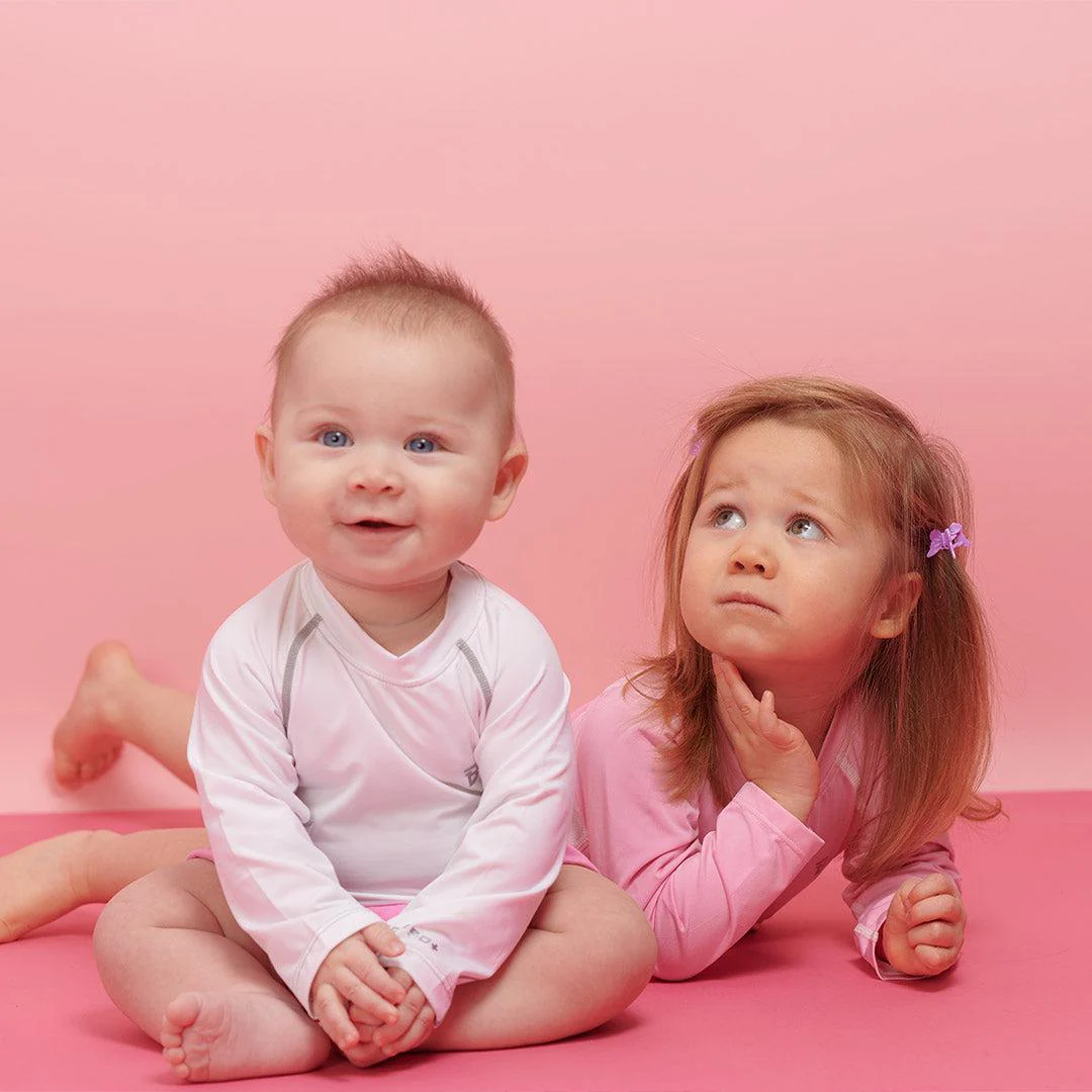 Babiators UV Shirt - Pink/White - Image 4