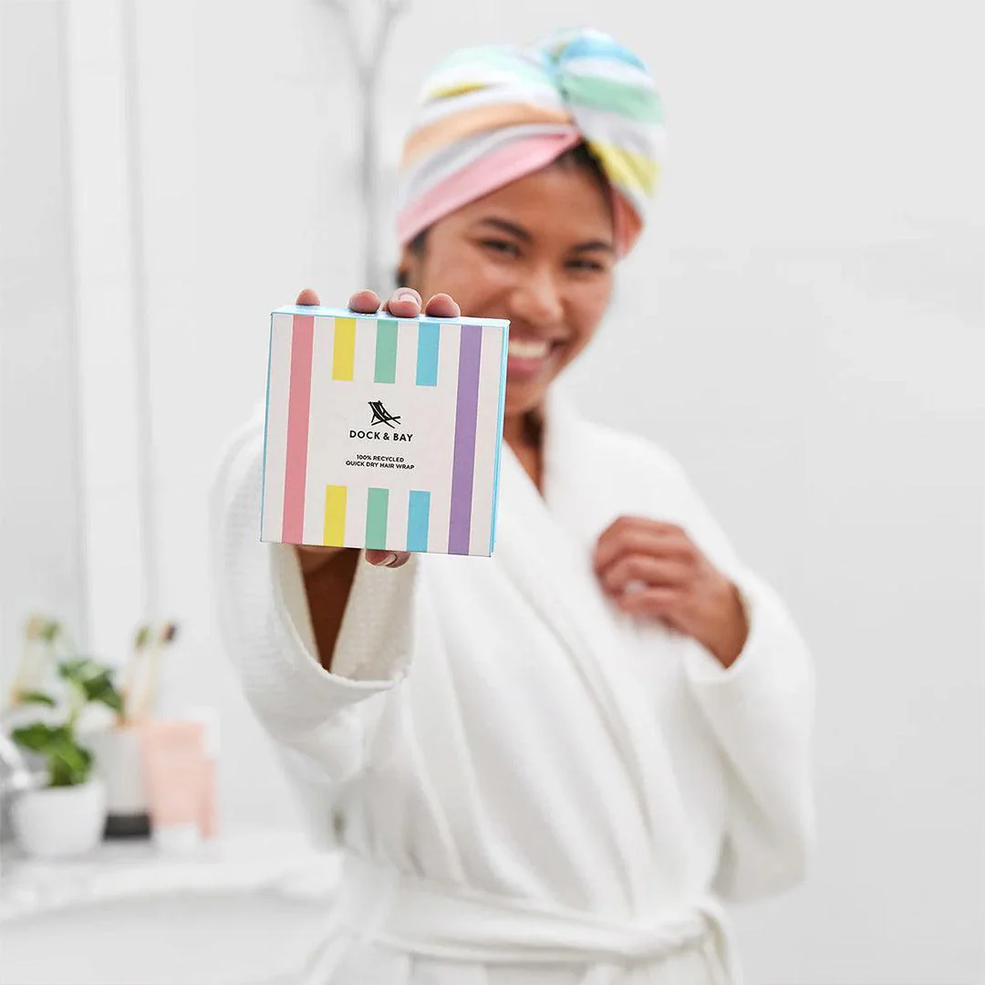 Dock & Bay Hair Wrap - Unicorn Waves - Image 3