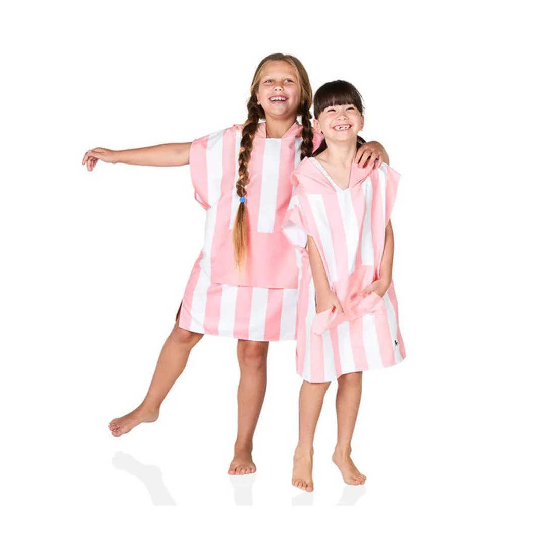 Dock & Bay Kid's Beach Poncho - Malibu Pink - Image 10