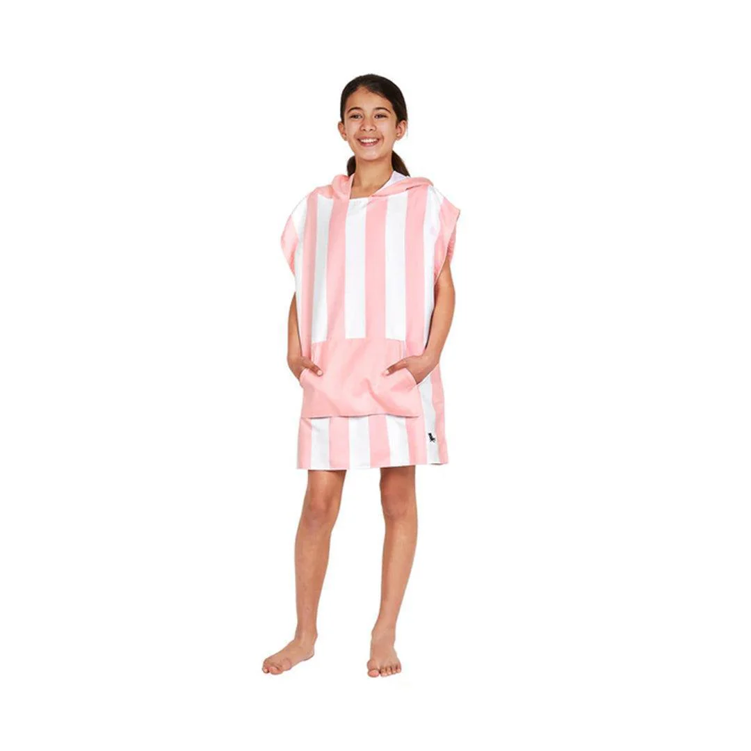 Dock & Bay Kid's Beach Poncho - Malibu Pink - Image 12