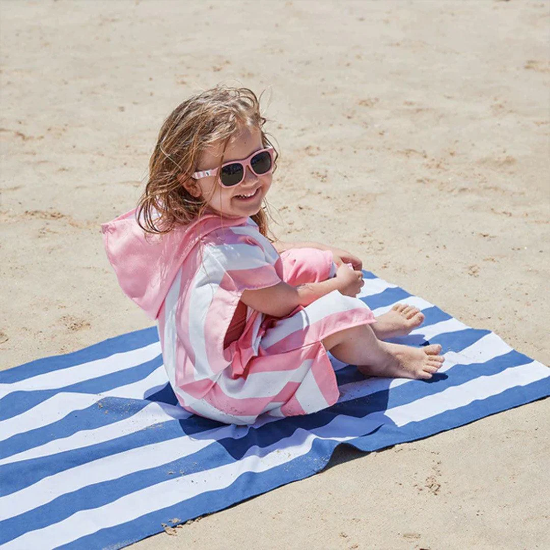Dock & Bay Kid's Beach Poncho - Malibu Pink - Image 4