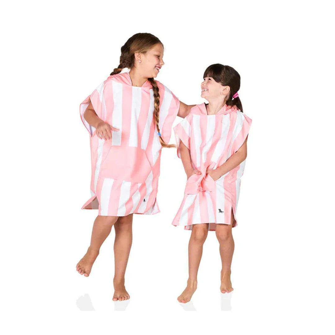 Dock & Bay Kid's Beach Poncho - Malibu Pink - Image 9