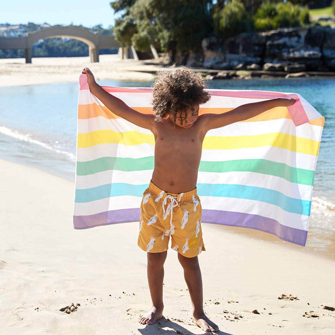 Dock & Bay Kid's Beach Towel - Unicorn Waves - Image 3