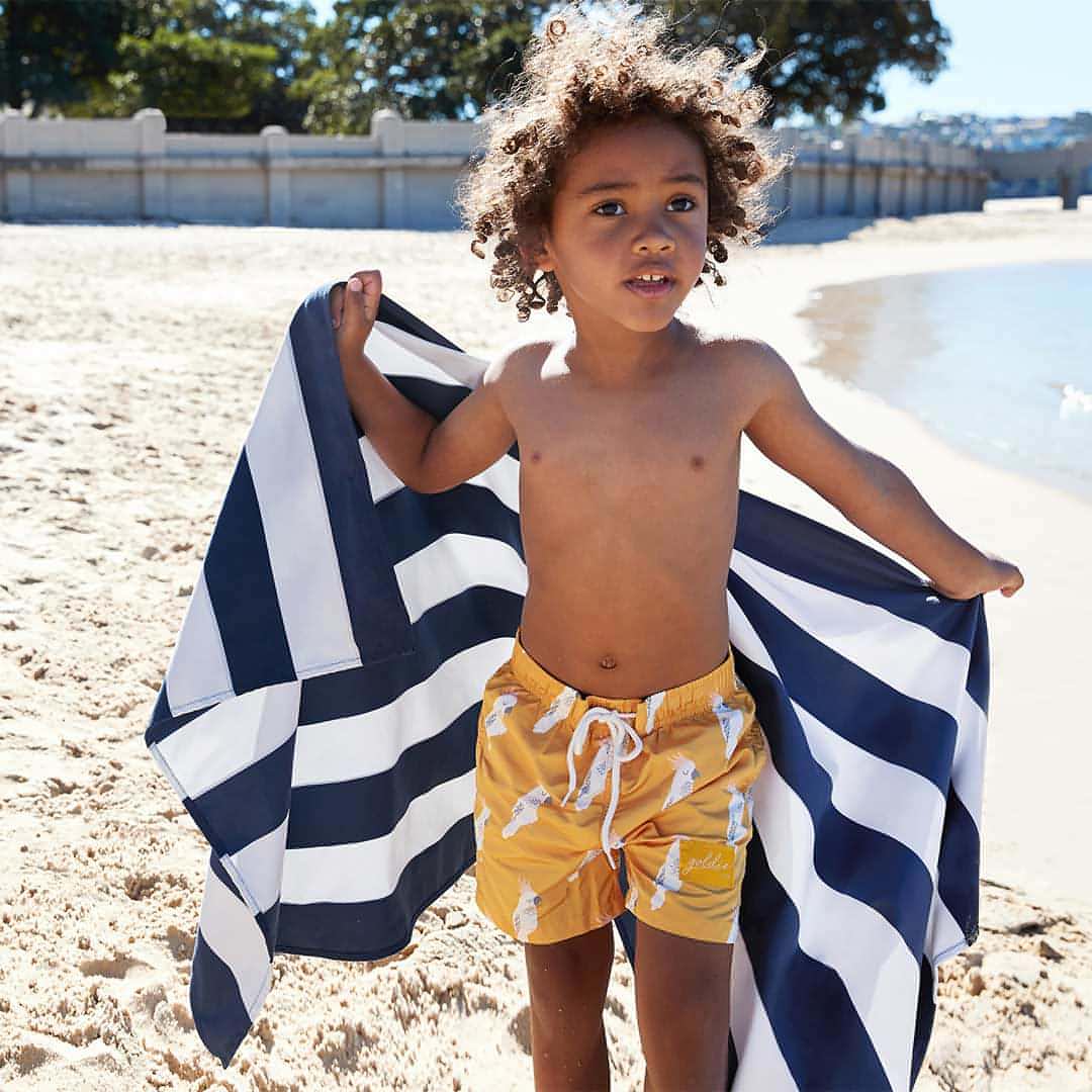 Dock & Bay Kid's Beach Towel - Whitsunday Blue - Image 3